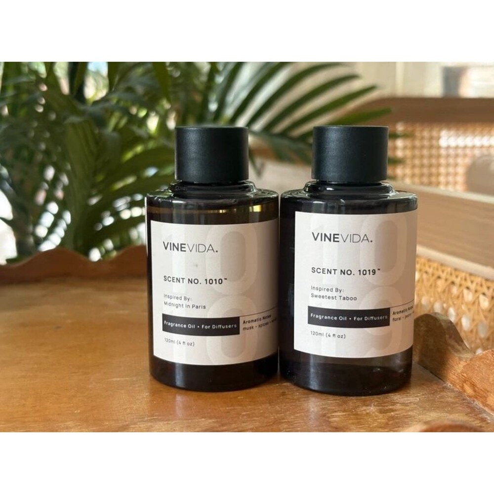 2 Vinevida Fragrance Oils for Diffusers